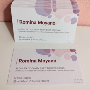 Diseño: Tarjeta Personal | Contacto