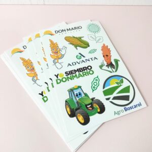 Diseño: Plancha de sticker