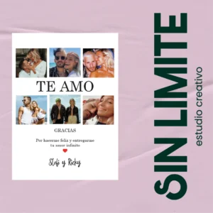 Porta Retrato: Te Amo en Seis Actos